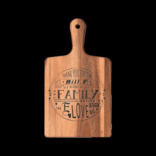 ill.F泰国相思木菜板抗菌防霉砧板披萨板实木托盘西餐牛排板