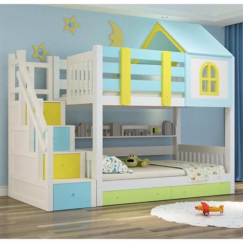 儿童床上下铺实木床层床男孩高低床滑梯床城堡床小户型床床,住宅家具,儿童床/婴儿床配件,淘宝优惠券,粉丝福利购,淘宝优惠卷