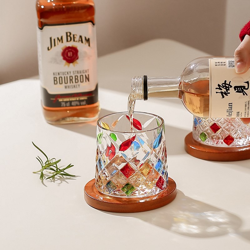 川岛屋威士忌杯高级感礼盒生日新婚乔迁礼物玻璃杯子洋酒杯套装