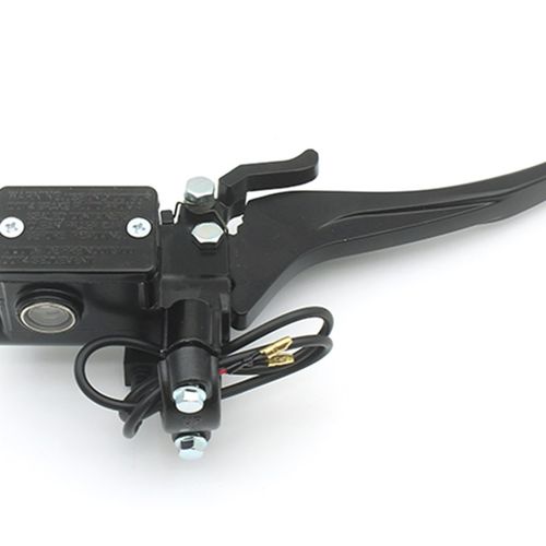 电动三轮车刹车上泵一拖二带驻车装置碟刹前后刹车手把带刹车锁