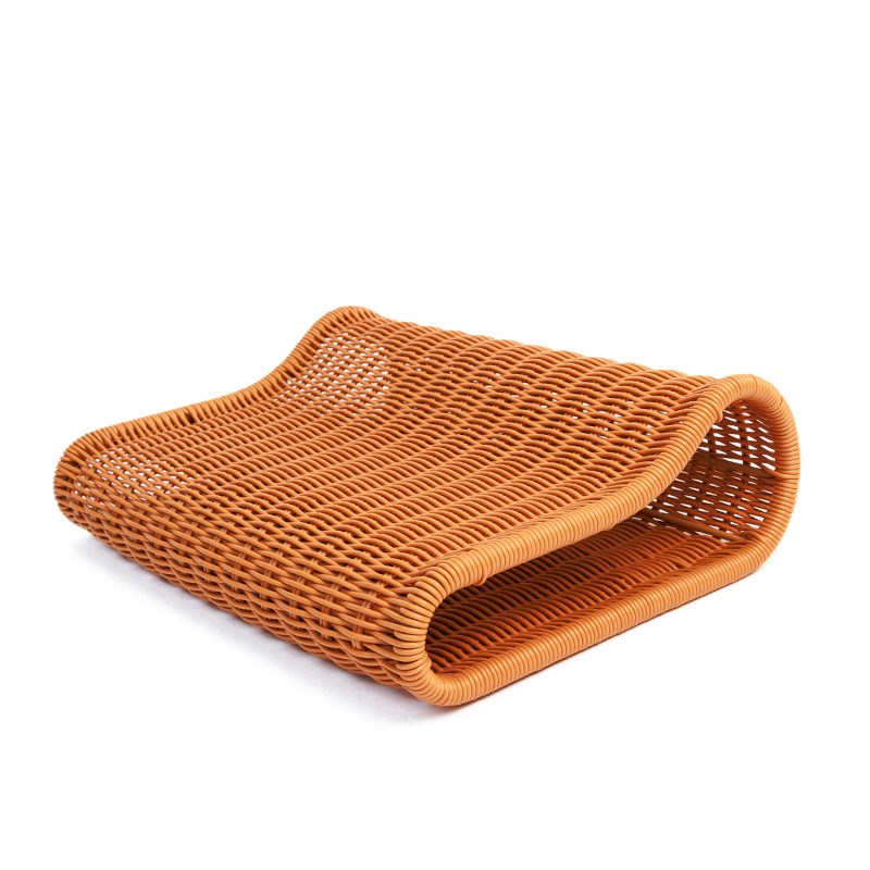 偏硬夏凉枕头护颈椎枕头靠枕头透气可水洗纯手工仿藤编织空心枕头