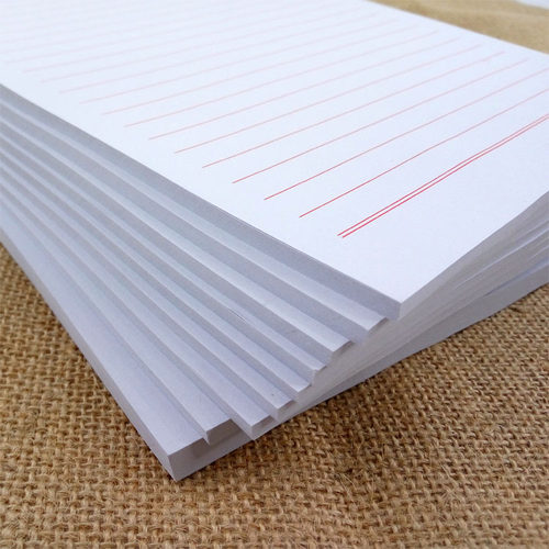 包邮10本装16K空白方格作文纸单线双线原稿纸学生用加厚信纸便签