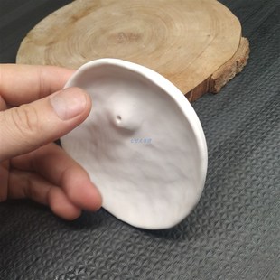 简约禅意陶瓷手工圆盘瓷白色香插檀香香J座香托线香香薰家用室内