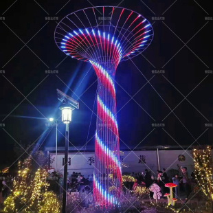 饰灯大型T梦幻灯光节灯光秀 户外LED造型灯空中花园景观亮化节日装