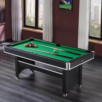 蓝蛟可折叠儿童台球 桌 家用多功能三合一迷你小型标准黑八美式 桌 球案子摆件饰品