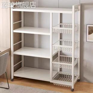架橱柜 蓝蛟厨房置物 架落地多层多功能家用强固微波炉烤箱锅 架收纳 架货
