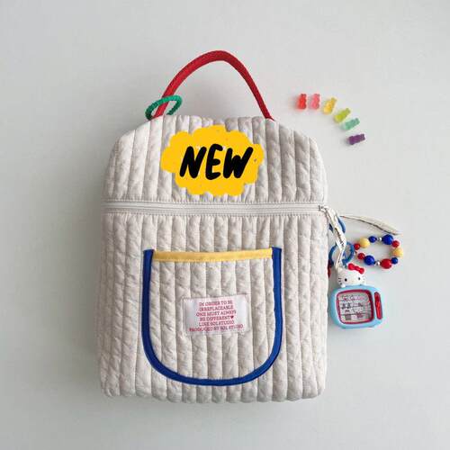 韩国撞色妈咪包外出轻便婴儿车挂包多功能手提母婴包溜娃神器