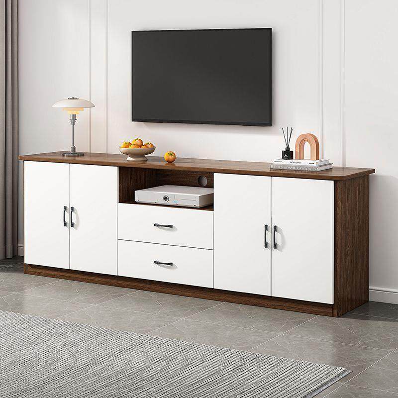 实木电视柜简约现代落地柜组合大容量储物柜客厅柜卧室矮柜阳台柜