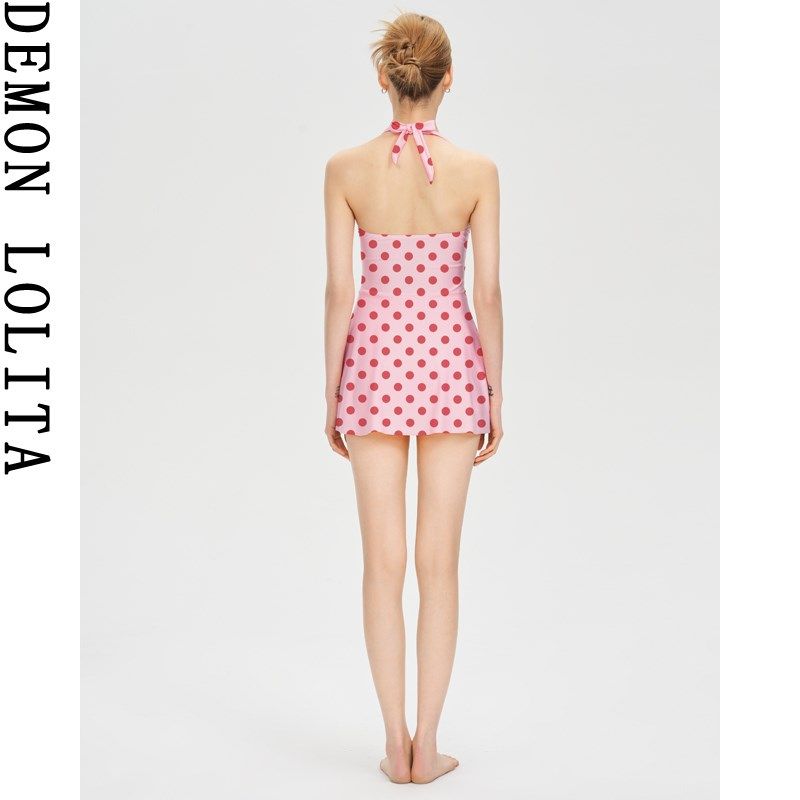 泳衣女2023新款夏裙式连体保守遮肚显瘦小L胸网红风少女度假游泳,运动/瑜伽/健身/球迷用品,连体泳衣,淘宝优惠券,粉丝福利购,淘宝优惠卷