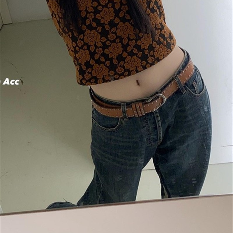 Lonslafn ACC 超百搭设计感质感实用性强Pu皮带 男女适用