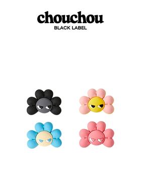 周杰伦官方周边周同学黑标CHOUCHOU 创意花朵手机壳硅胶贴WAKAEMO