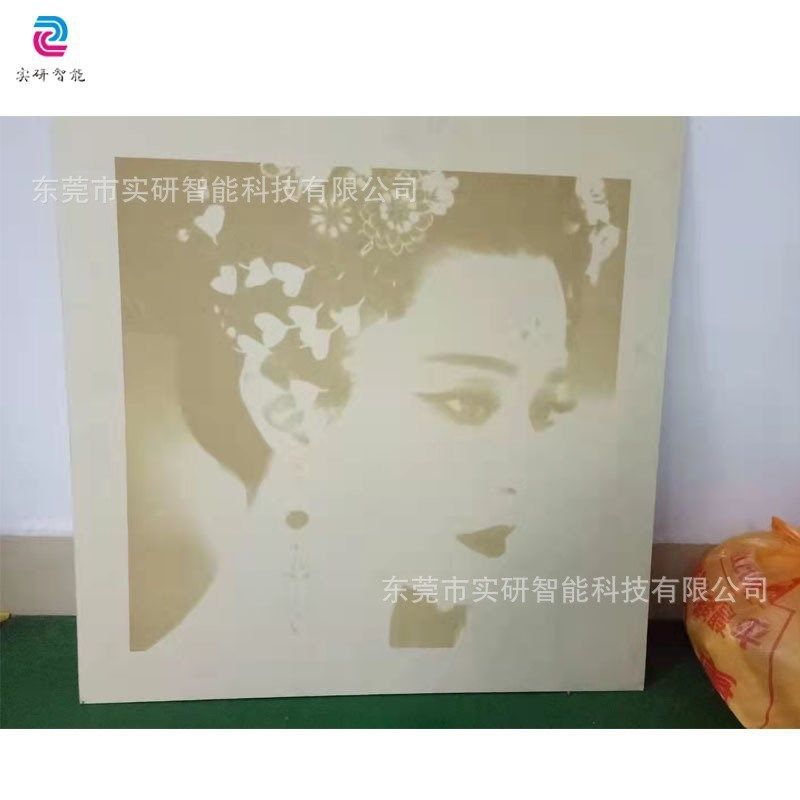 相框相片圣诞节挂饰摆件激光雕刻机 木板木质模型拼图激光切割机