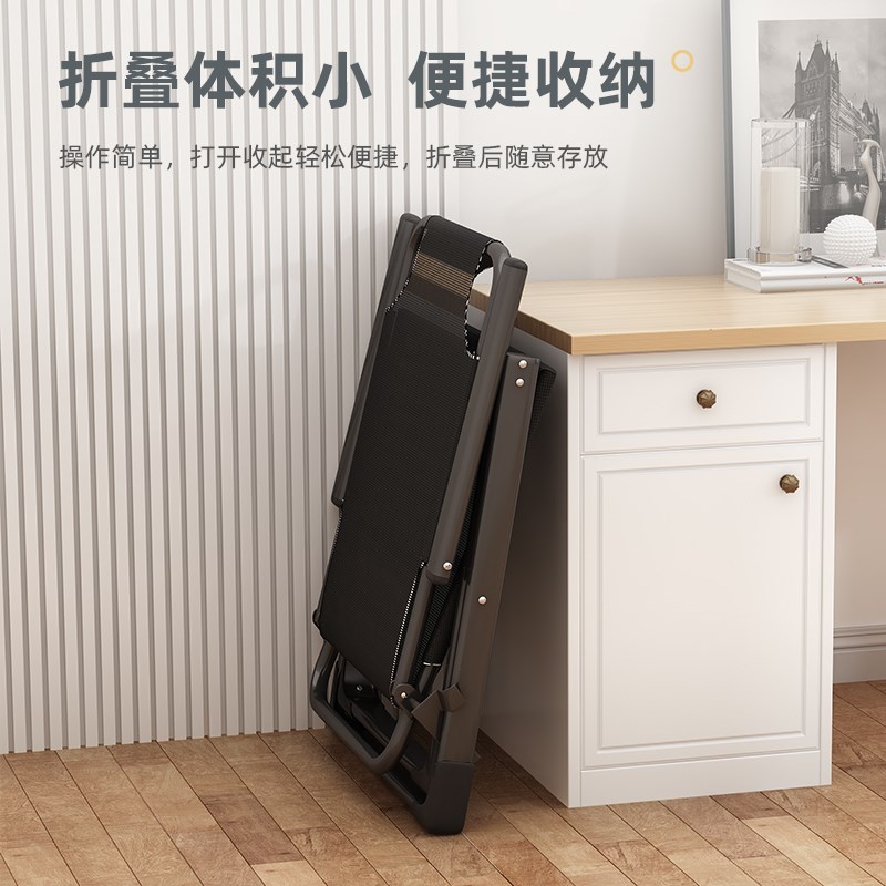 躺椅两折叠午休床办公室午睡神器坐躺两L用懒人靠背家用宿舍电