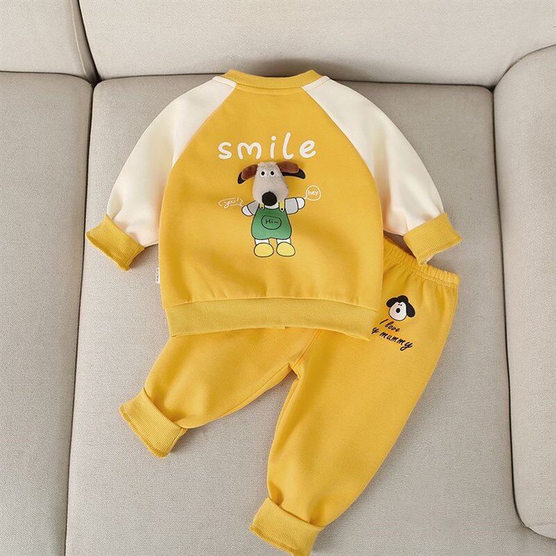 婴儿春季套装2025新款5小童男童春装外套3两2一1岁男宝宝春季衣服