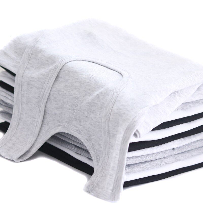 纯棉男士中老年背心细螺纹窄肩跨栏薄款夏季无袖老头衫全棉薄汗衫