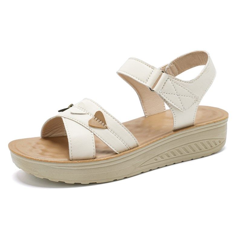 妈妈凉鞋女中老人j2025新款夏季防滑软底平底奶奶中年夏天软底软,女鞋,休闲凉鞋,淘宝优惠券,粉丝福利购,淘宝优惠卷