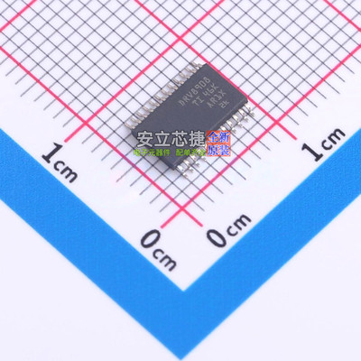 栅极驱动芯片 DRV8908QPWPRQ1 HTSSOP-24 TI/德州 电子元器件配单