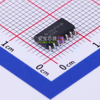 反相器 SN74LVC04ADR SOIC-14 TI/德州 电子元器件配单全新原装