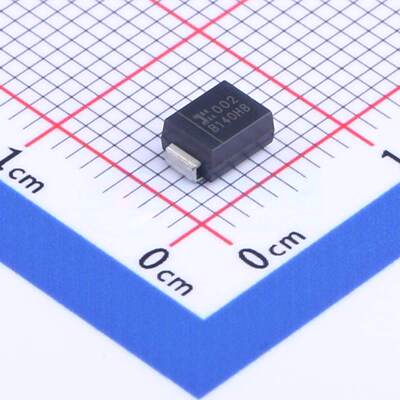 肖特基二极管 B140HB-13-F DO-214AA DIODES(美台) 电子元件配单