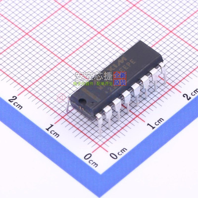 RS232芯片 MAX202EEPE+ PDIP-16 MAXIM(美信) 电子元器件全新原装