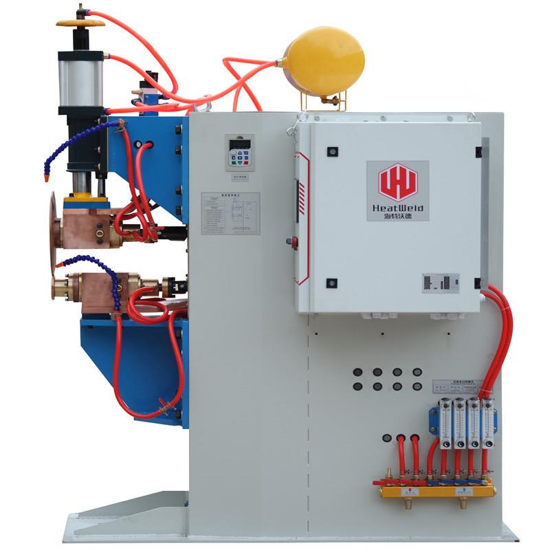 工厂直营气动变频缝焊机160KVA双驱动银瓦方箱液压油箱油桶滚焊机