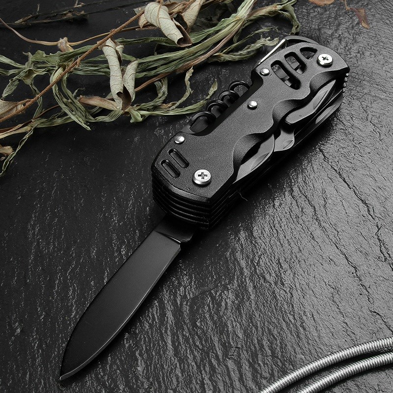 New Multifgunctional Folding Swiss Army Knife Portable EDC S