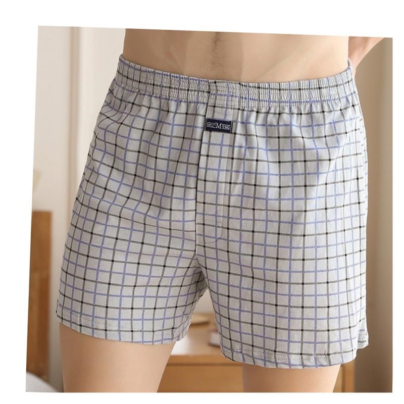Mens cotton underweavr loose boxer shorts宽松平角裤男式大码