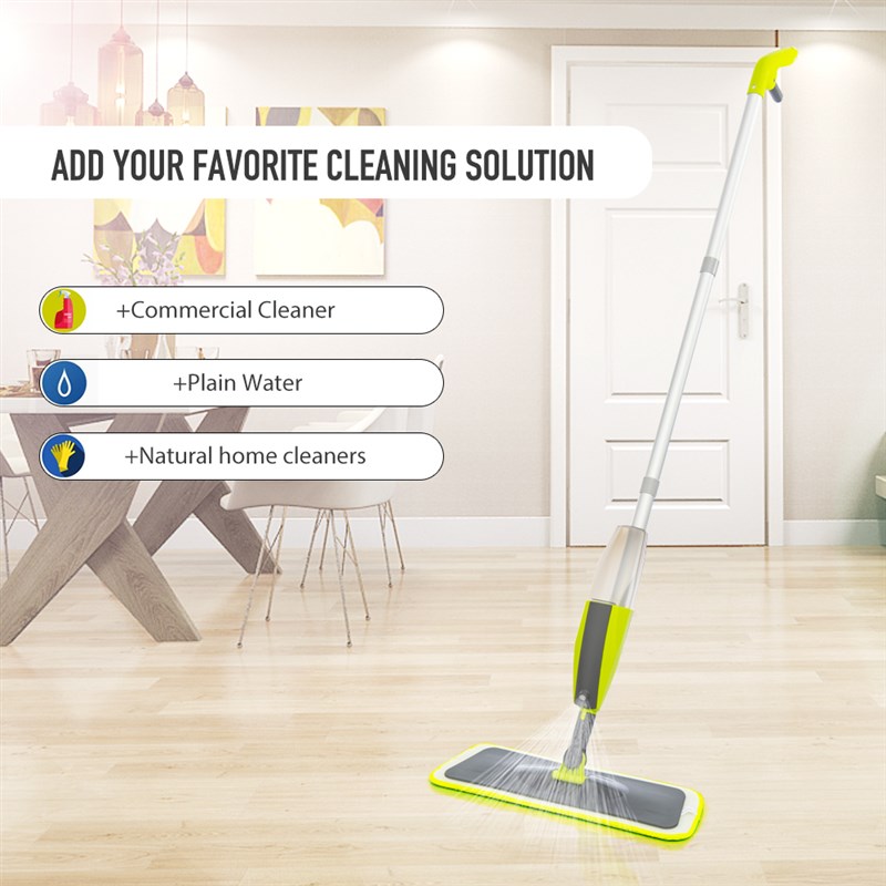 Spray Mop Brooml Set Magic Flat Mops for Floor Home Cleaning