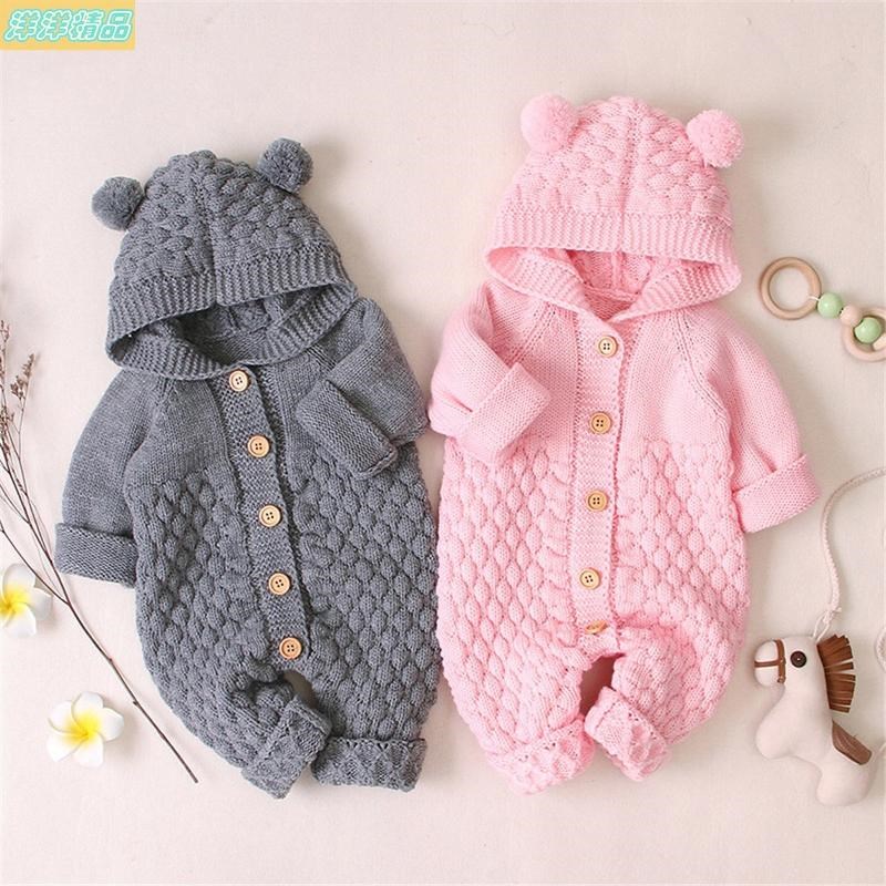 Baby boy girl Clothes New born for WinteMr Rompers Newborn
