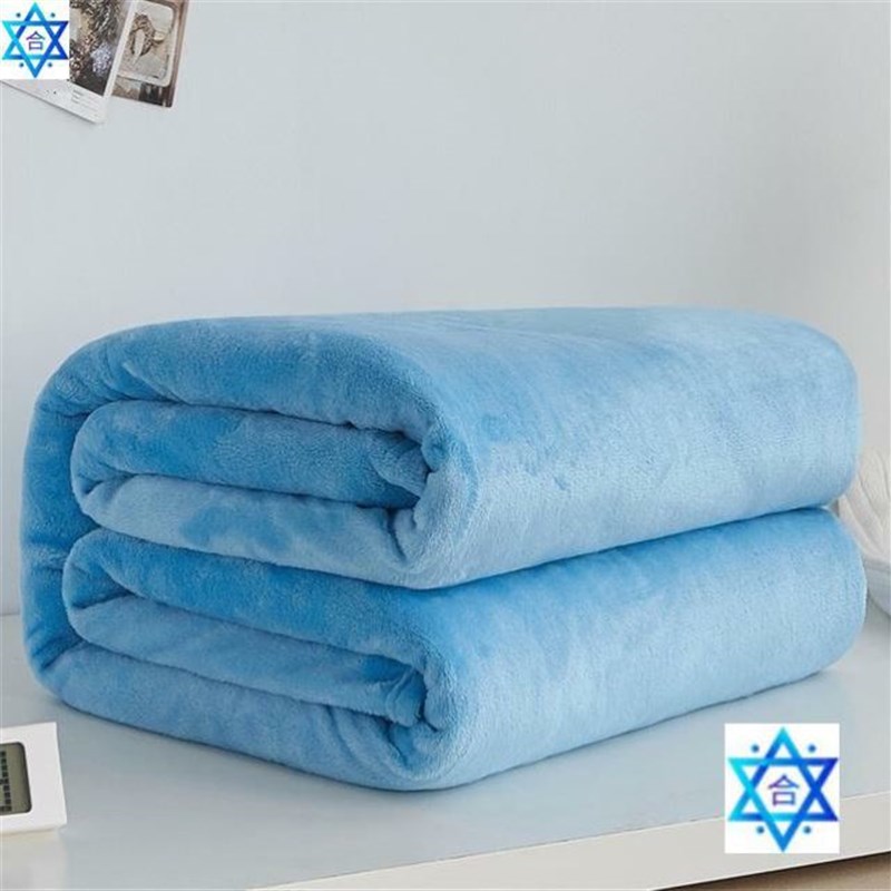 Soft bWarm Coral Fleece Blanket Winter Sheet Bedspread Sofa