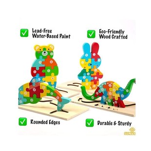 for Toys Toddler Montessori Puzzles OMontessori Wooden Kids