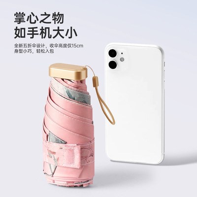 Invertedd umbrella Automatic folding Reflective Sun Umbrella