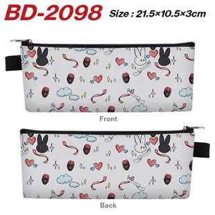 pencil 魔道祖師動d漫周邊PU皮革拉鏈Rectangular case
