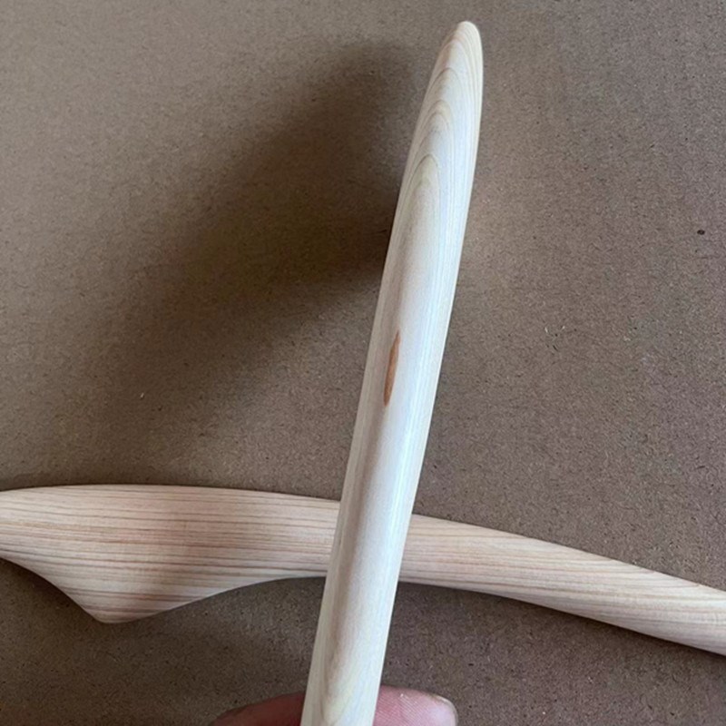 日式原版桧木体雕面雕棒部美塑形雕塑棒刮痧点穴按摩擀筋美容