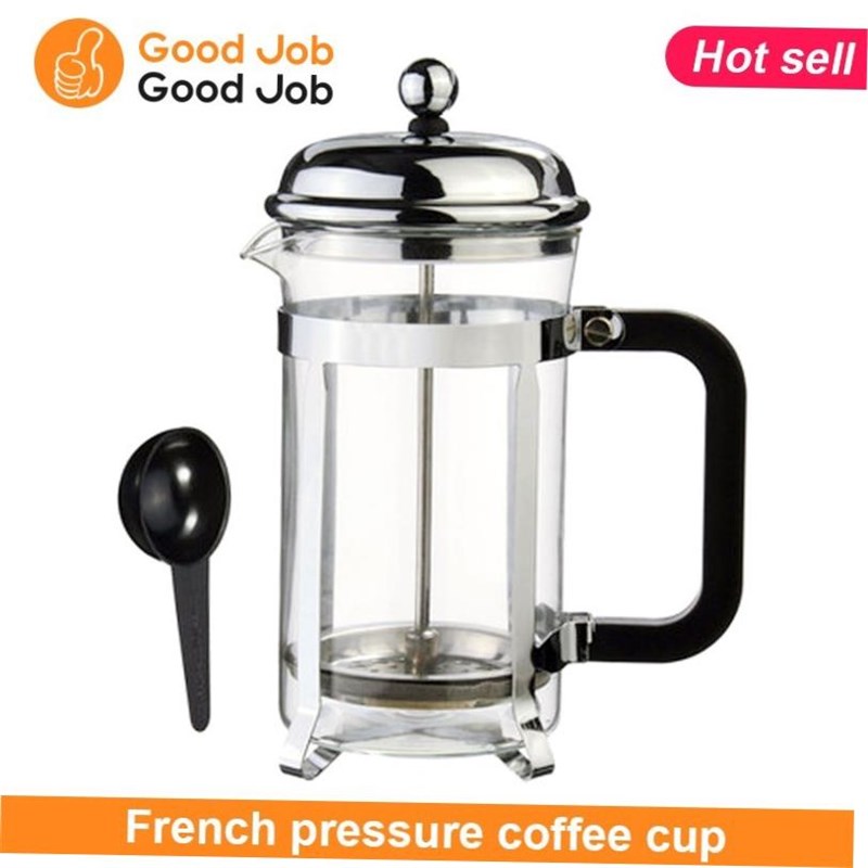 Sliver French Prenss Coffee Maker Cafetiere Cup Frame heat-r