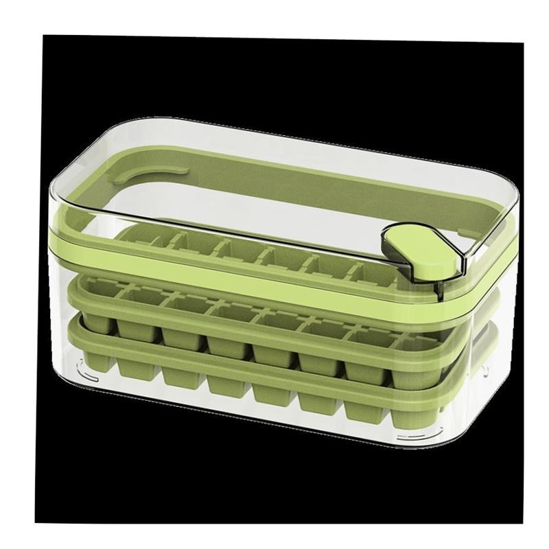 Ice Cube Triay ice ball maker Silicone Mold ice storage box