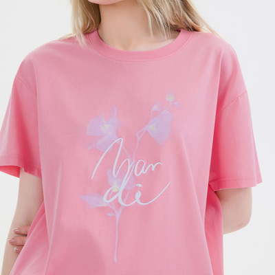 Mardi韩系2025夏季新款圆领T恤