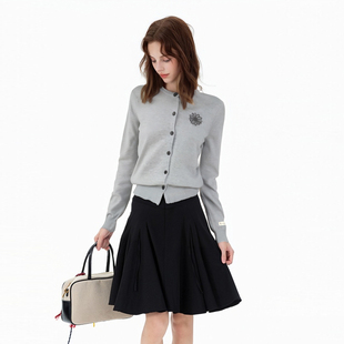 Mardi舒适慵懒风亚麻天丝开衫针织上衣25春秋新款高级感韩系外套