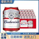 迷你小罐mini罐日期新特價(jià) 百威拉格啤酒255ml 24聽(tīng)整箱裝 經(jīng)典 批
