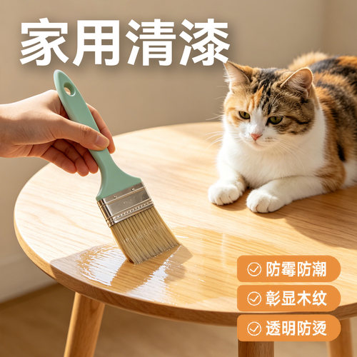 哑光透明清漆防水翻新漆