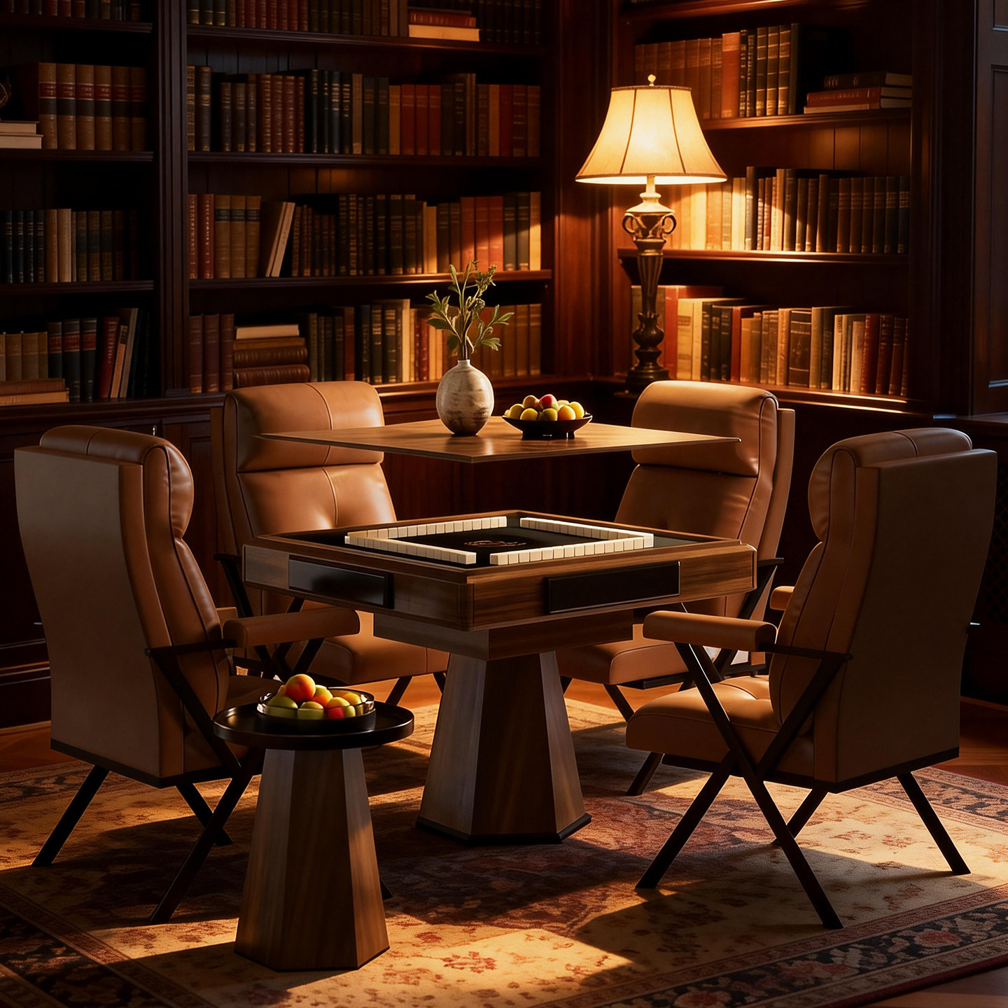 芙欧堡全自动实木麻将桌家用旋翼过山车机麻多功能餐桌两用麻将机