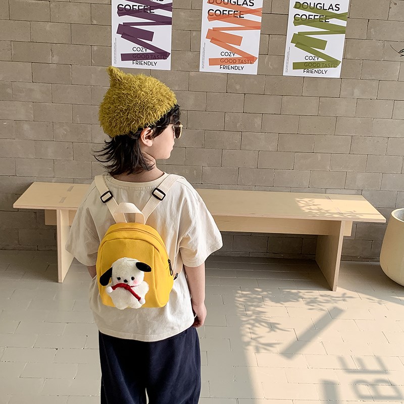 儿童幼儿园包包2025新款可爱迷你小背包男女童宝宝外出帆布双肩包