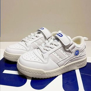 儿童真百搭板鞋2023新款春秋季男童运动鞋韩版女童透气轻便小白鞋