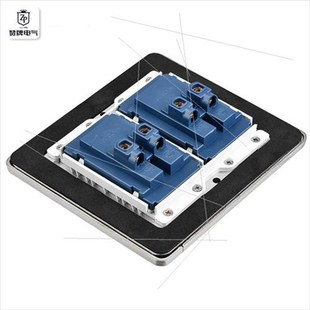 家用不锈a钢银色防水平推式地插10A双五孔十孔二三插隐藏式地插座