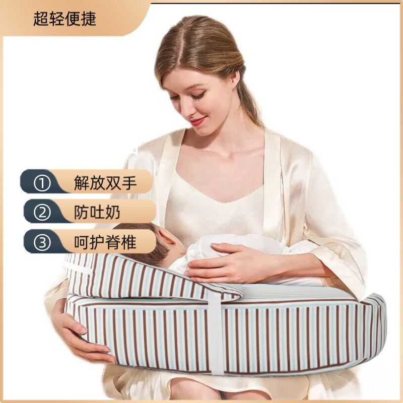 新生婴儿用品靠枕垫喂奶哺乳枕F头月子护腰抱娃防溢奶垫