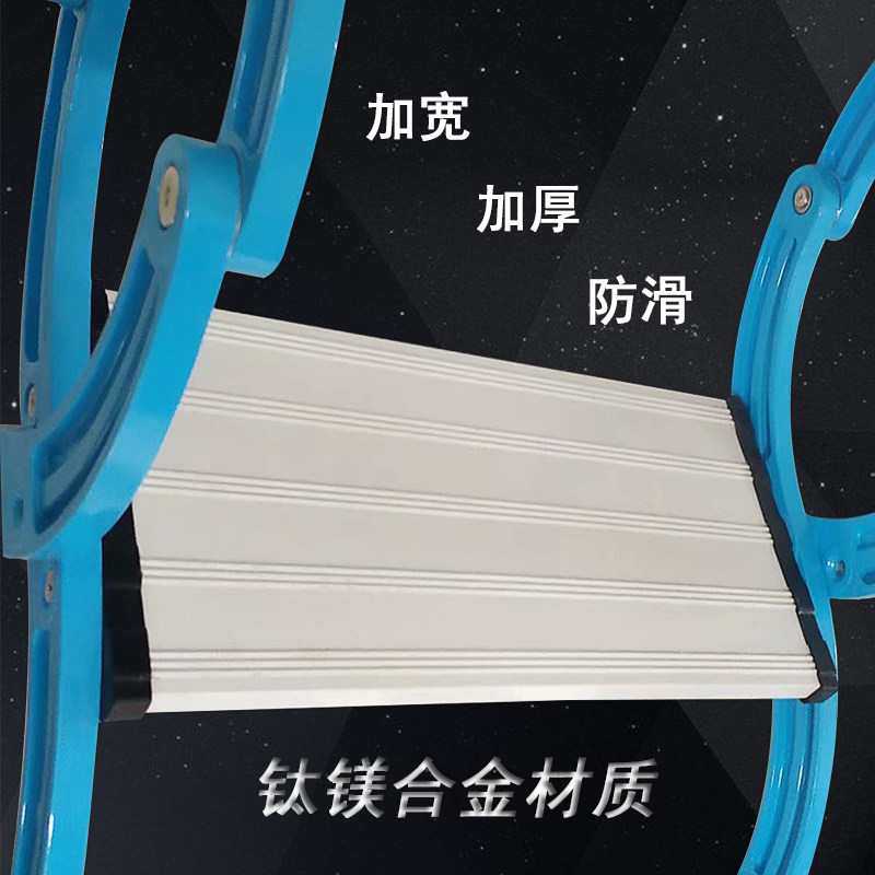 阁楼伸缩楼梯室内家用升降折叠隐形加厚别墅复式隔层整体定制梯子