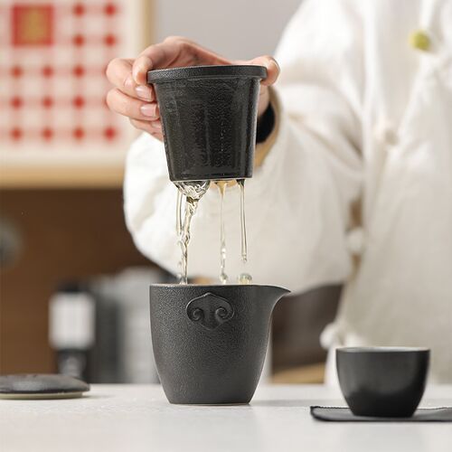 兰台福至快客旅行茶具套r装户外便携泡茶器功夫一壶二杯泡茶分离