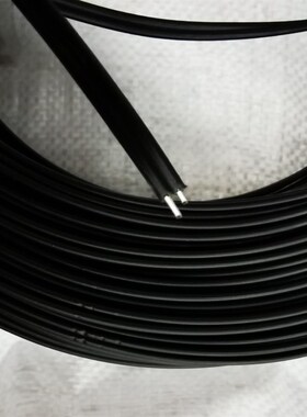 180米光缆绑扎皮线双芯镀锌铁丝I捆线搭架单护套1.0二芯