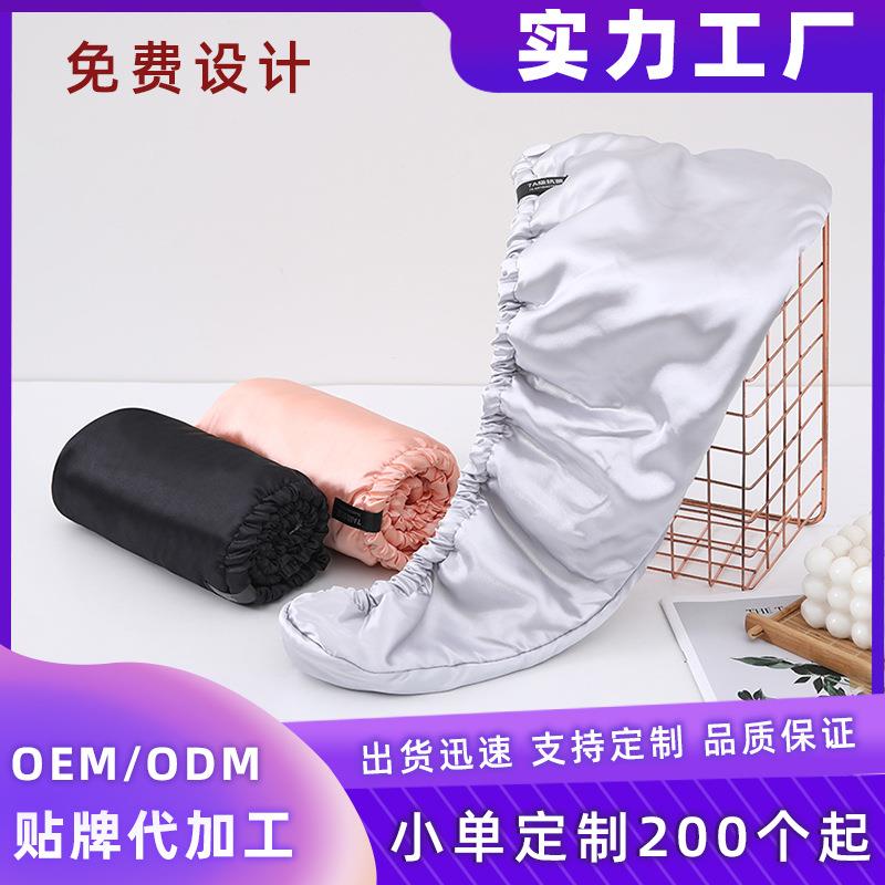 新款缎面干发帽女吸水速干双层加厚轻奢贵妇浴帽7A抗菌高档包头巾