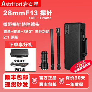 岩石星探针微距镜头28mmF13全画幅特种单反镜头适用索尼微单相机